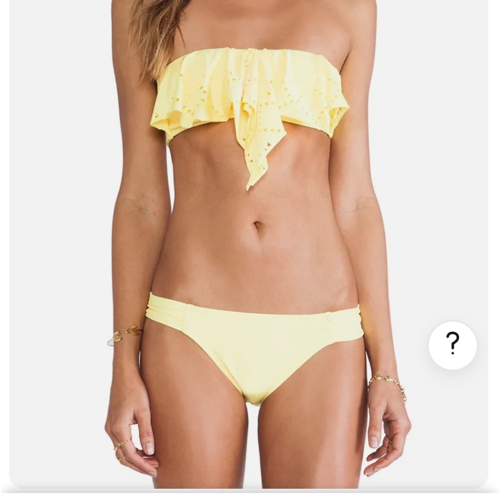 L Space Bikini Two Piece Swimsuit Bandeau Style Size Large.Excellent Condition.